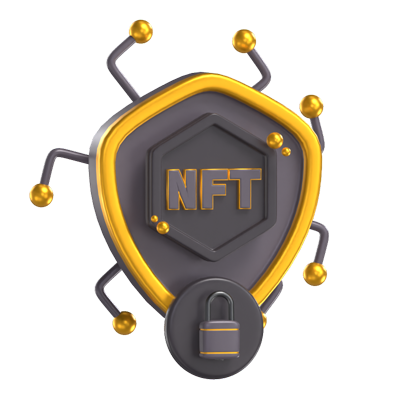 NFT Protection 3D Model 3D Graphic