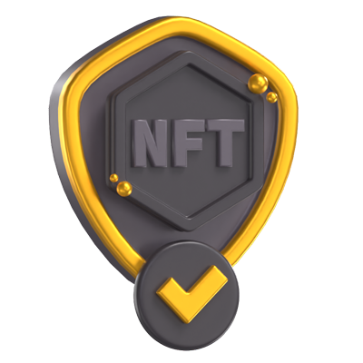 NFT Security 3D Model 3D Graphic