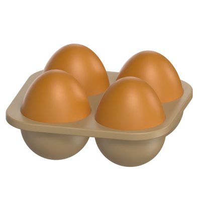 Eggs Pack 3D Modell 3D Graphic