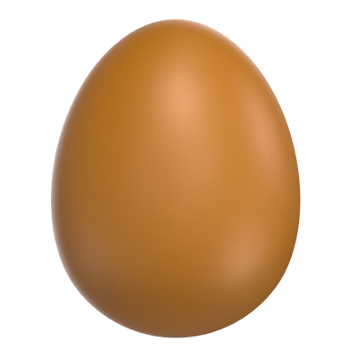 Egg 3D Model 3D Graphic