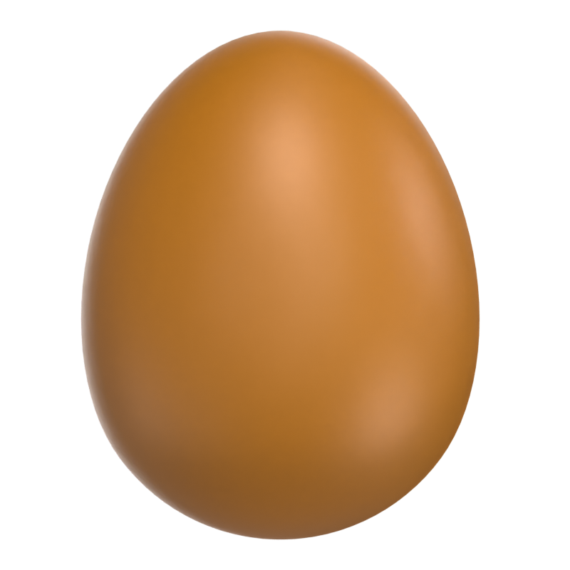 Egg 3D Model 3D Graphic