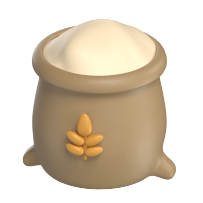 Wheat Flour 3D Model 3D Graphic