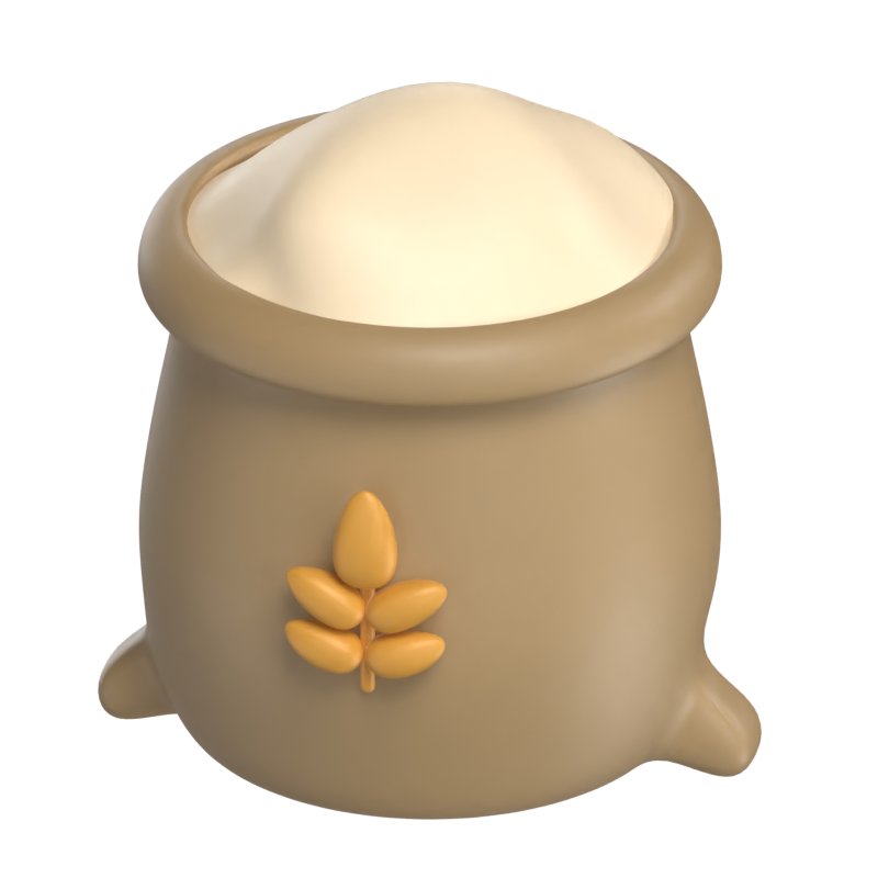 Wheat Flour 3D Model 3D Graphic