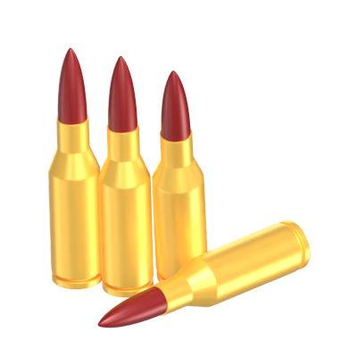 Bullets 3D Model 3D Graphic