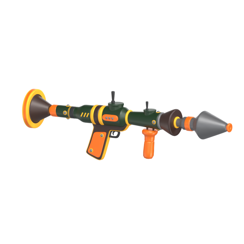 Raketenwerfer 3D Modell 3D Graphic