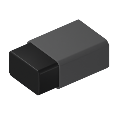 Eraser 3D Model 3D Graphic