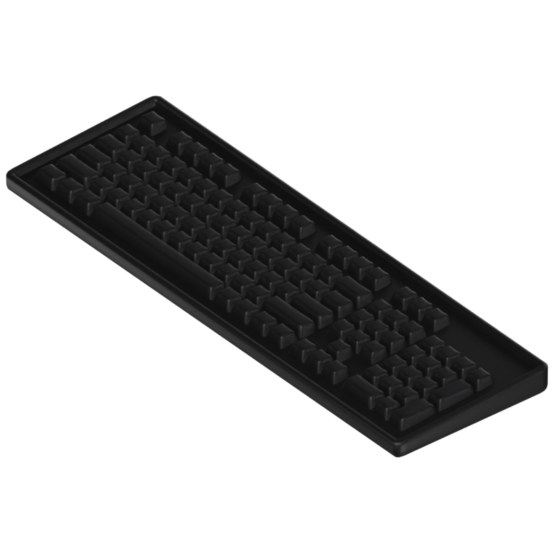 Teclado Modelo 3D