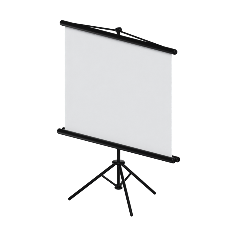 Screen Projector 3D Model