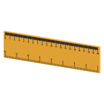 Ruler 3D Model 3D Graphic