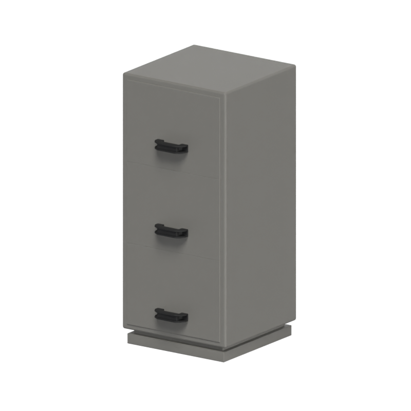 Filing Cabinet 3D Model