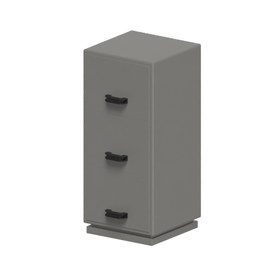 Filing Cabinet 3D Model 3D Graphic