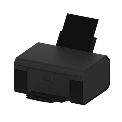 Printer 3D Model 3D Graphic