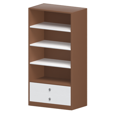 Bookshelf 3D Model 3D Graphic