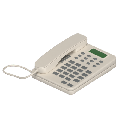 Office Phone 3D Model 3D Graphic