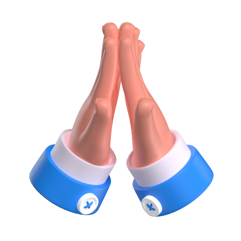 High Five 3D Model