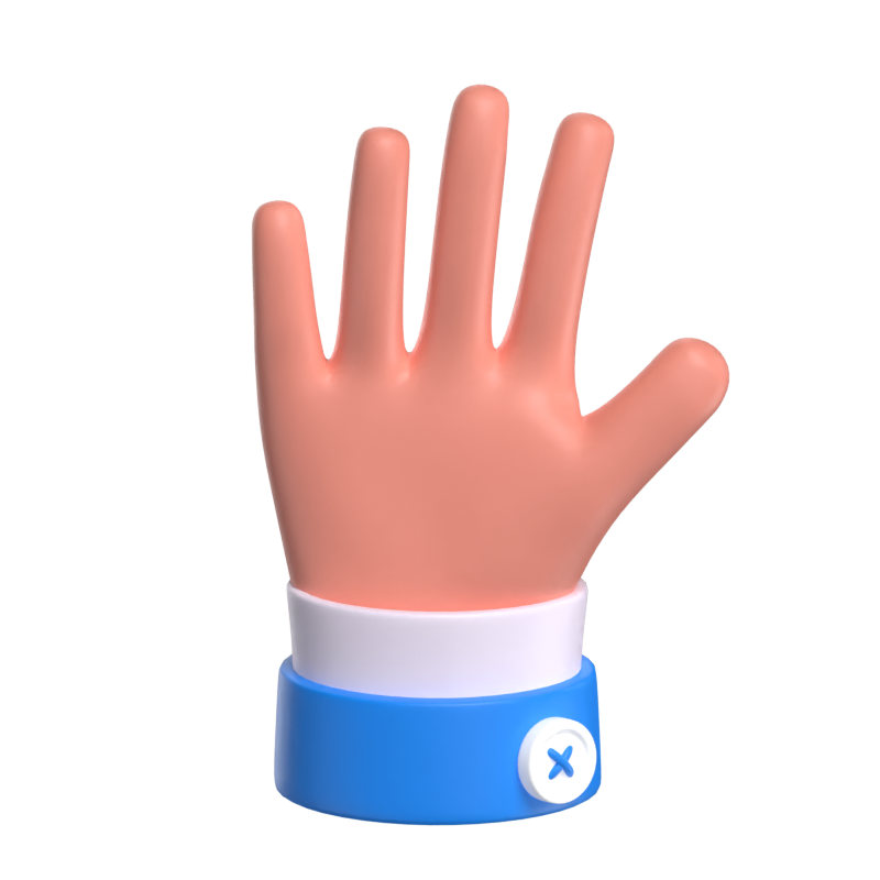 Open Hand 3D Model