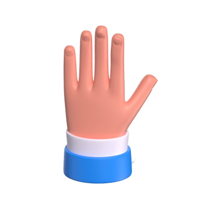 Five Fingers 3D Model 3D Graphic