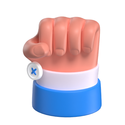 Fist 3D Model 3D Graphic