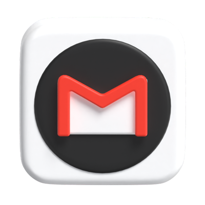 Gmail 3D Model 3D Graphic