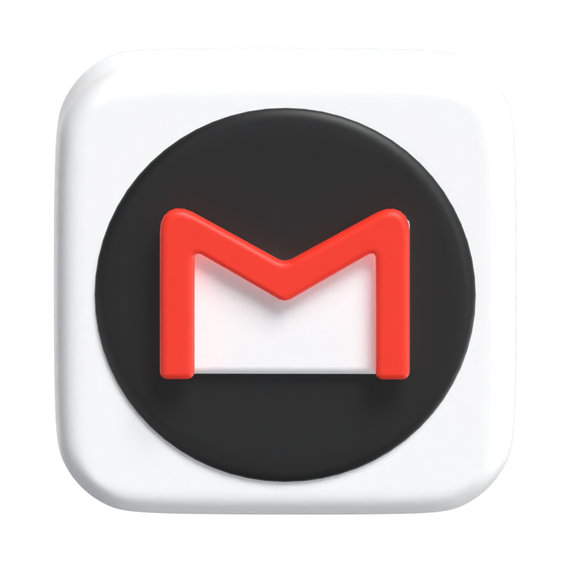 Gmail 3D Model 3D Graphic