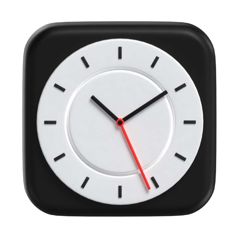 Clock 3D Model 3D Graphic