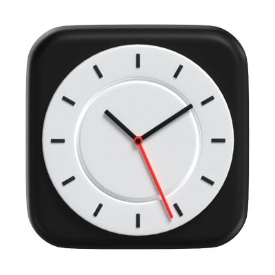 Clock 3D Model 3D Graphic