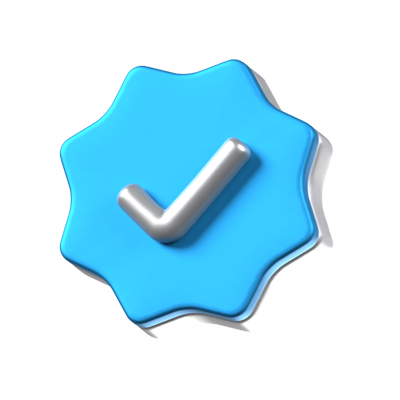 Approved Animated 3D Icon 3D Graphic