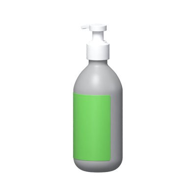 Body Lotion 3D Model 3D Graphic