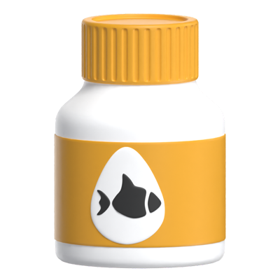 Fish Oil 3D Model 3D Graphic