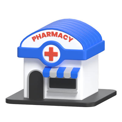 Farmacia Modelo 3D 3D Graphic