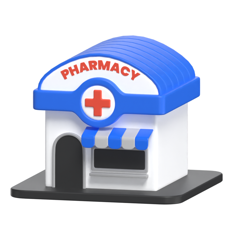 Farmacia Modelo 3D 3D Graphic