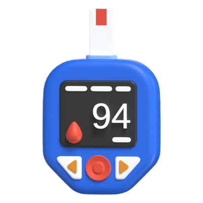 Glucometer 3D Modell 3D Graphic