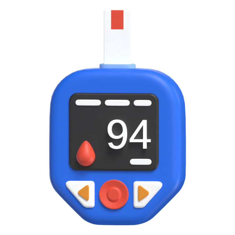 Glucometer 3D Modell 3D Graphic