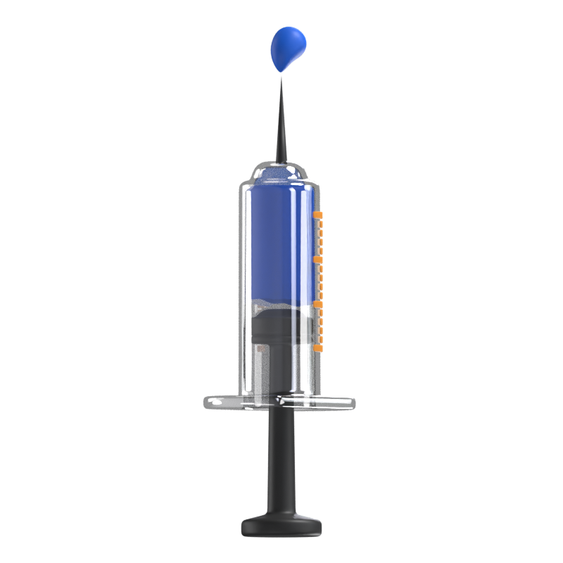 Syringe 3D Model 3D Graphic