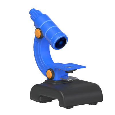 Microscope 3D Model 3D Graphic