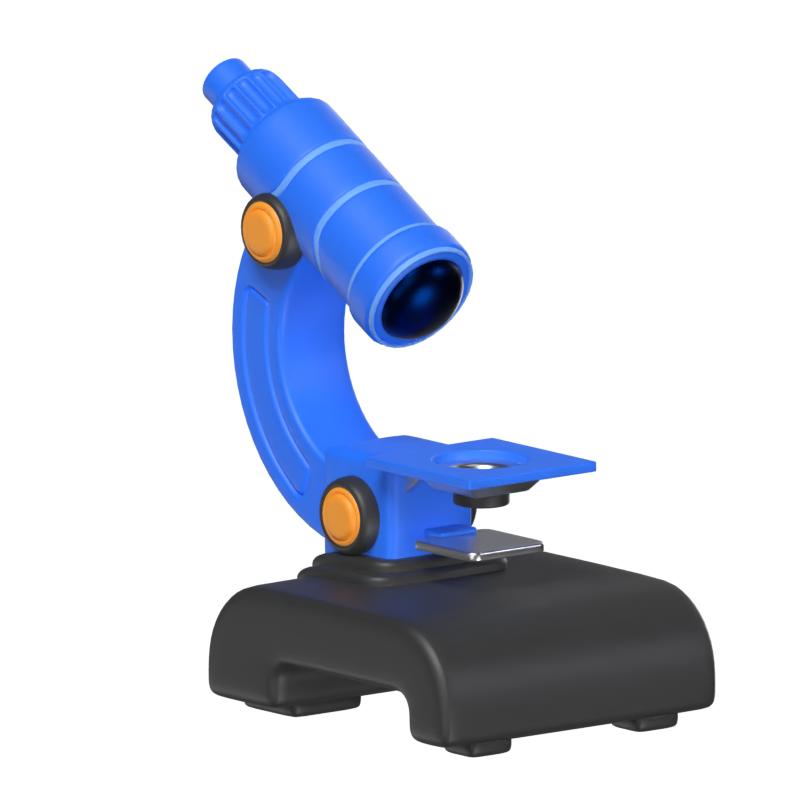 Microscope 3D Model 3D Graphic