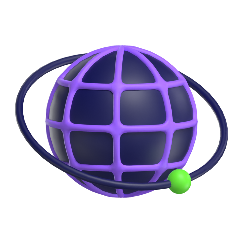 Internet 3D-Modell 3D Graphic