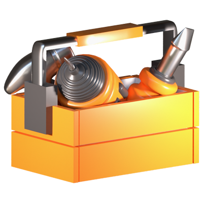 Tool Box 3D Icon 3D Graphic