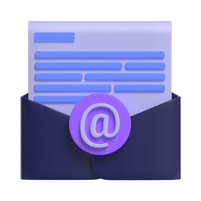 email bussines modelo 3d 3D Graphic