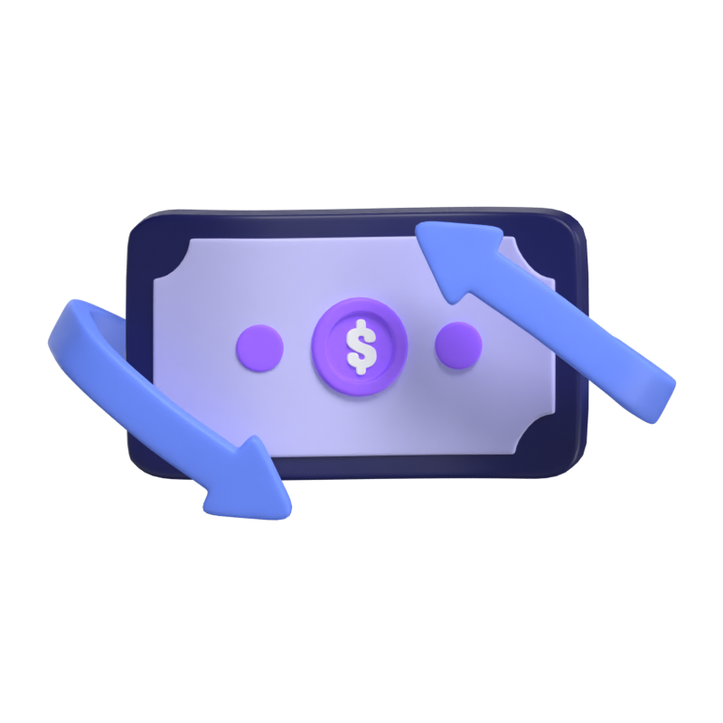 Money Flow 3D Model 3D Graphic