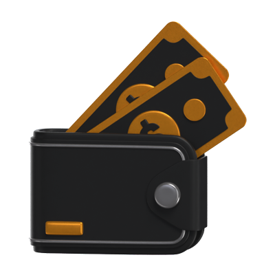 Money Wallet 3D Model 3D Graphic