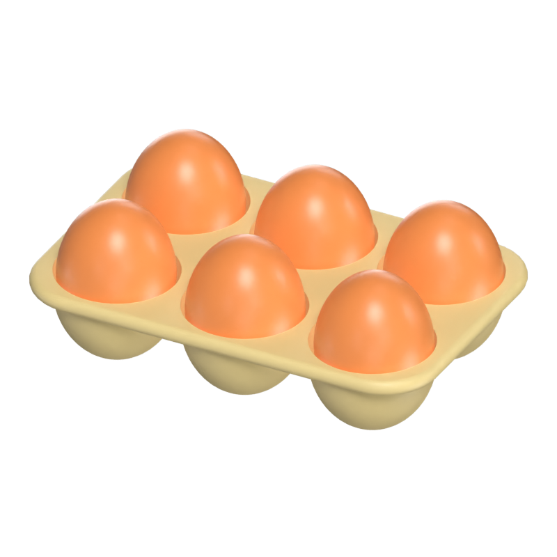 Eggs 3D Model 3D Graphic