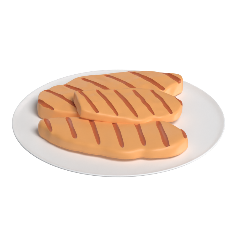 Chicken Breast 3D Model 3D Graphic