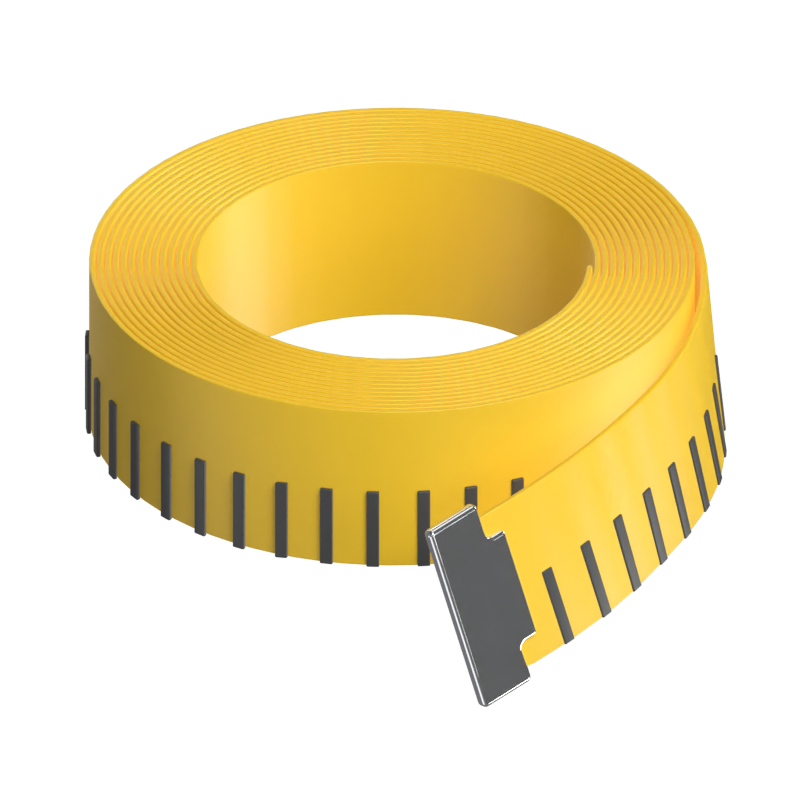 Measuring Tape 3D Model 3D Graphic