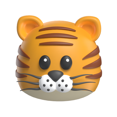 tiger 3d modell 3D Graphic