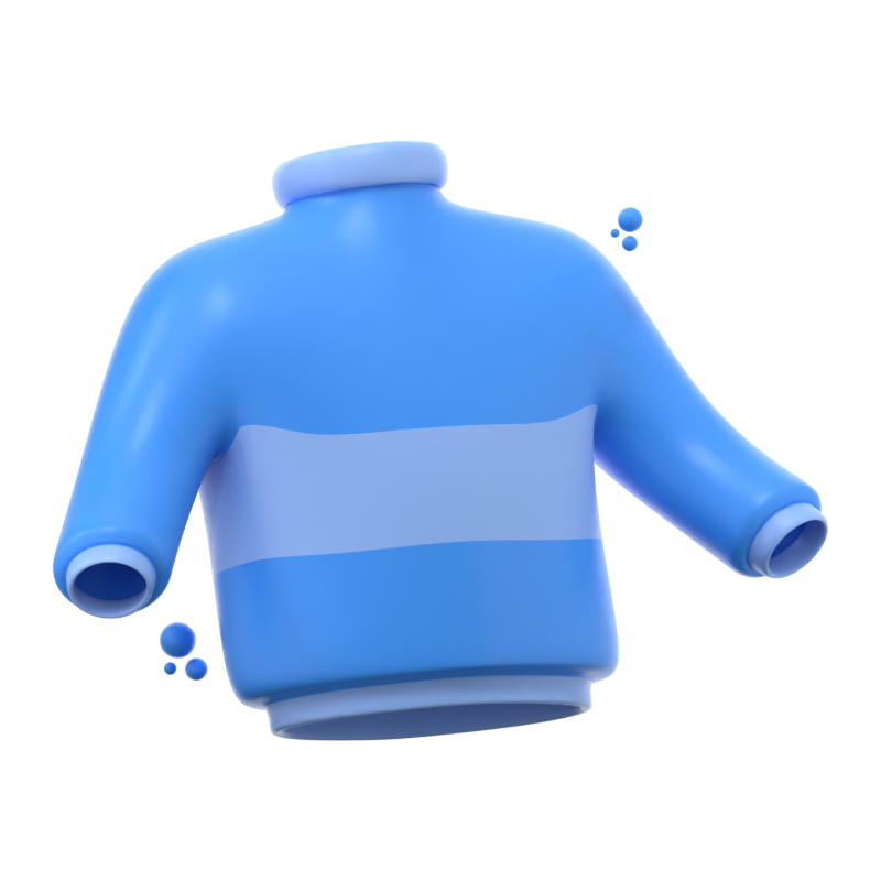 Pullover 3D-Symbol 3D Graphic