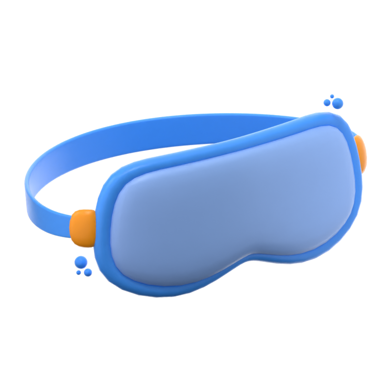 Ski Goggles 3D Icon 3D Graphic