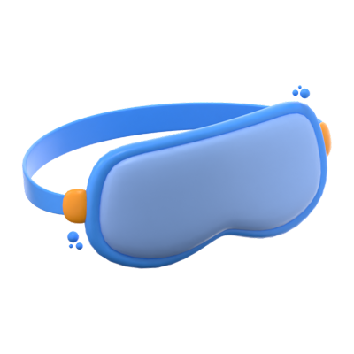 Ski Goggles 3D Icon 3D Graphic