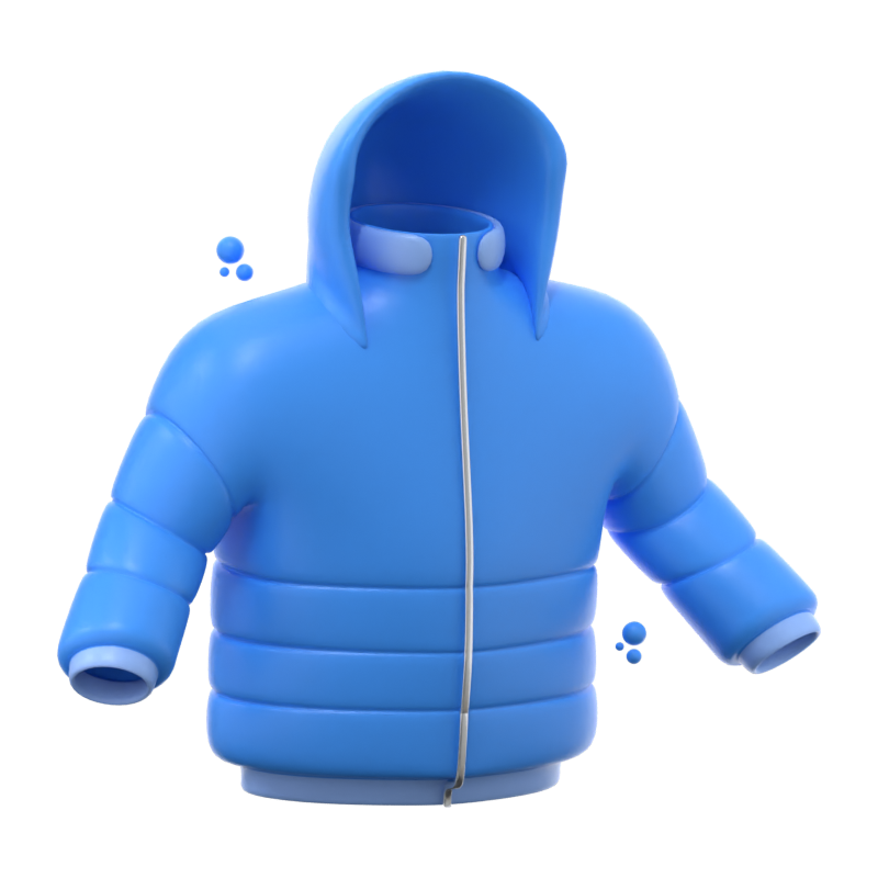 Jacke 3D-Symbol 3D Graphic