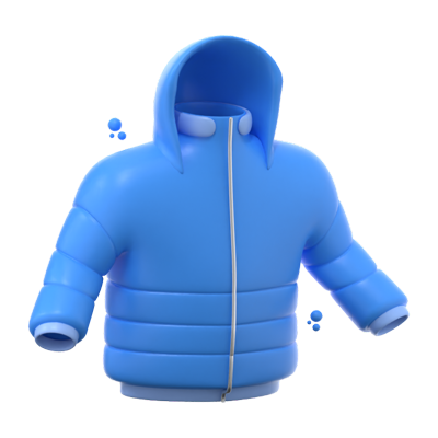 Jacke 3D-Symbol 3D Graphic